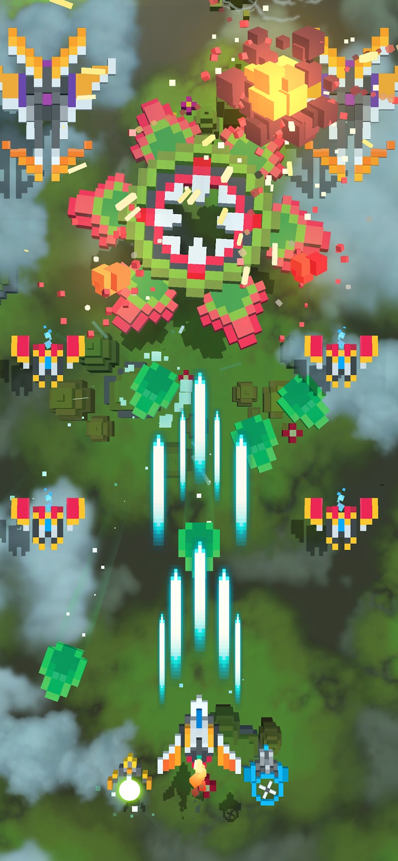 Sky Wings: Pixel Fighter 3D preview